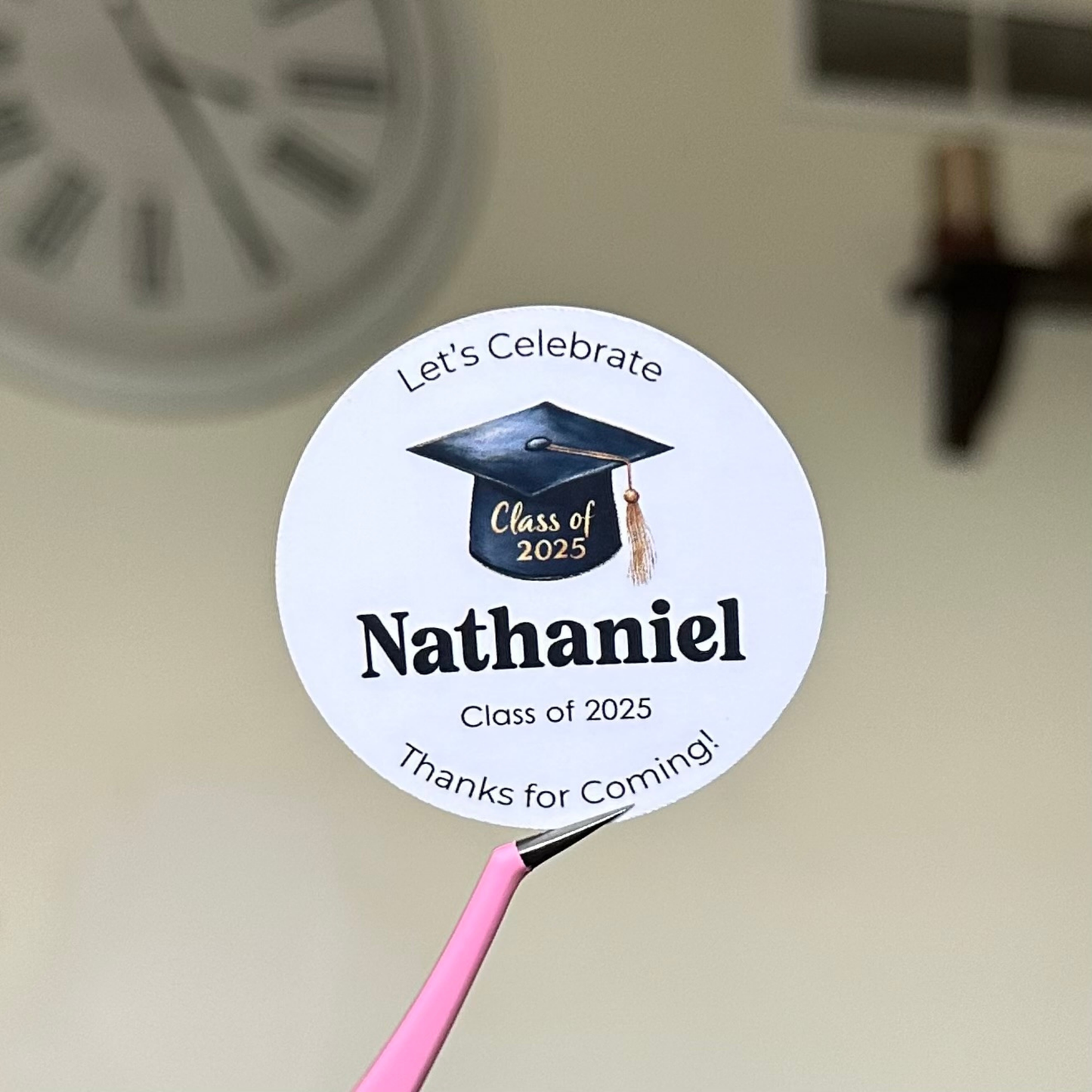 Custom Male Graduation Sticker