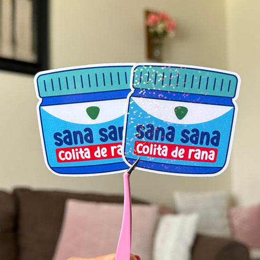 Sana Sana Colita de Rana Sticker