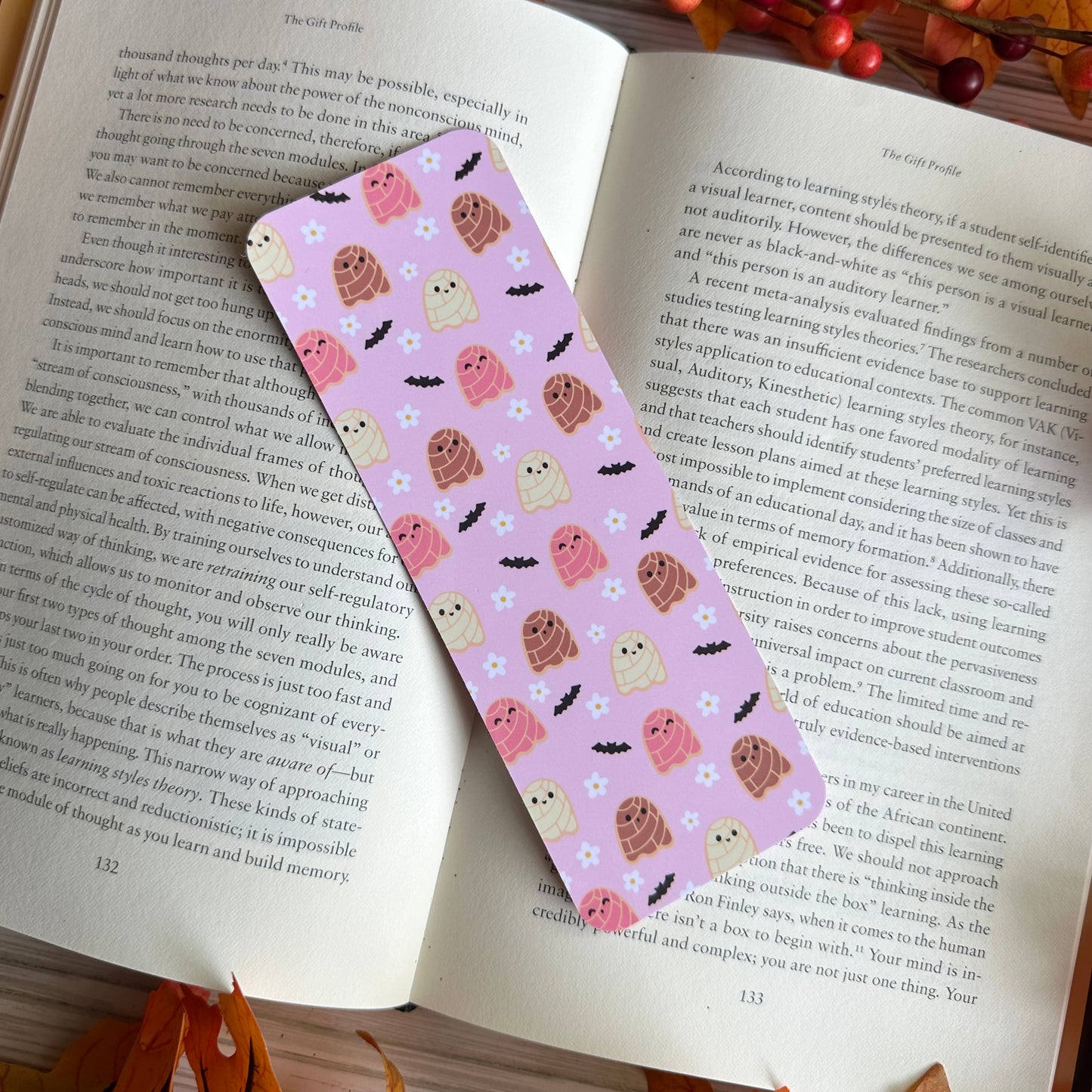 Cute Ghosts Conchas Bookmark